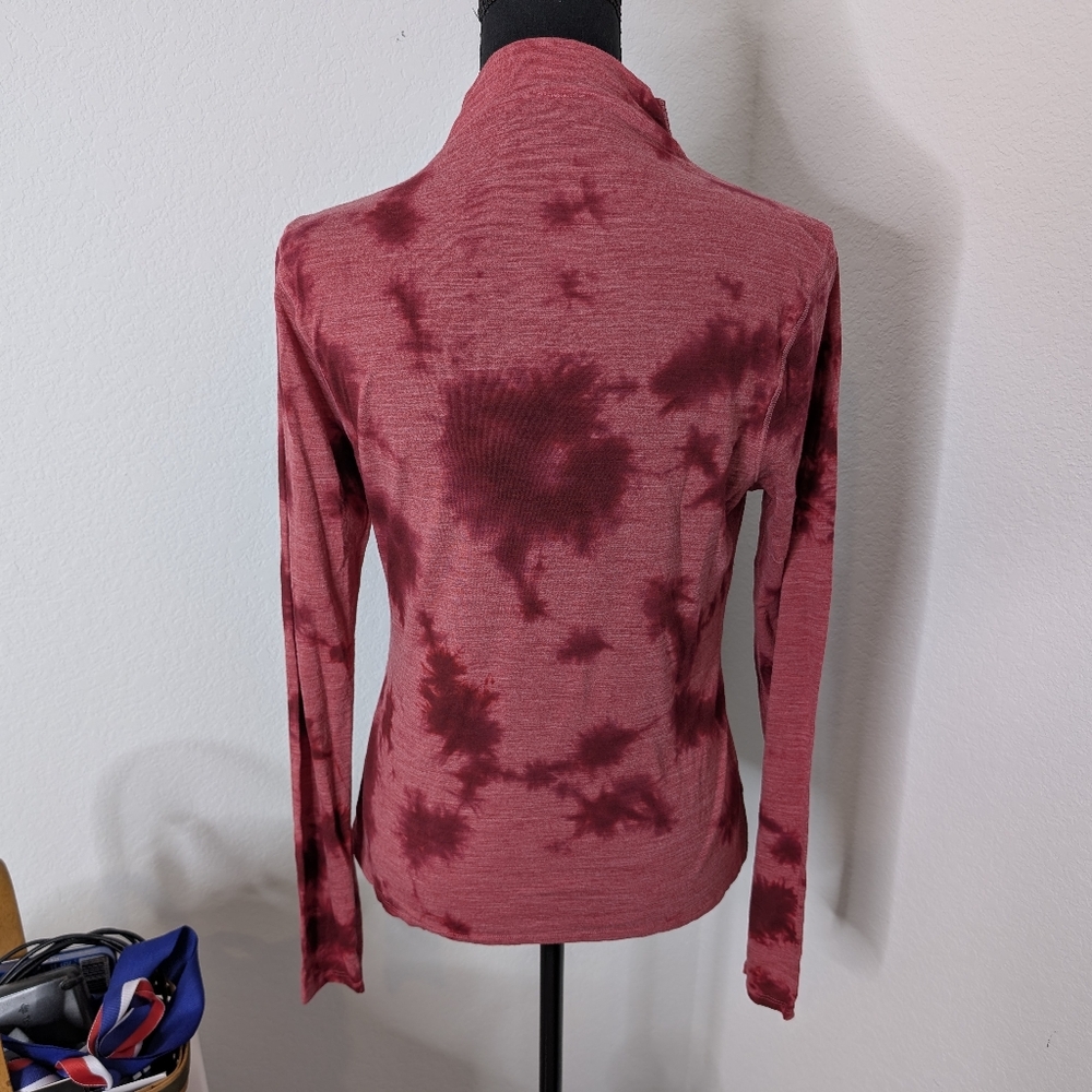 lululemon Pink Tie-Dye Long Sleeve Tee